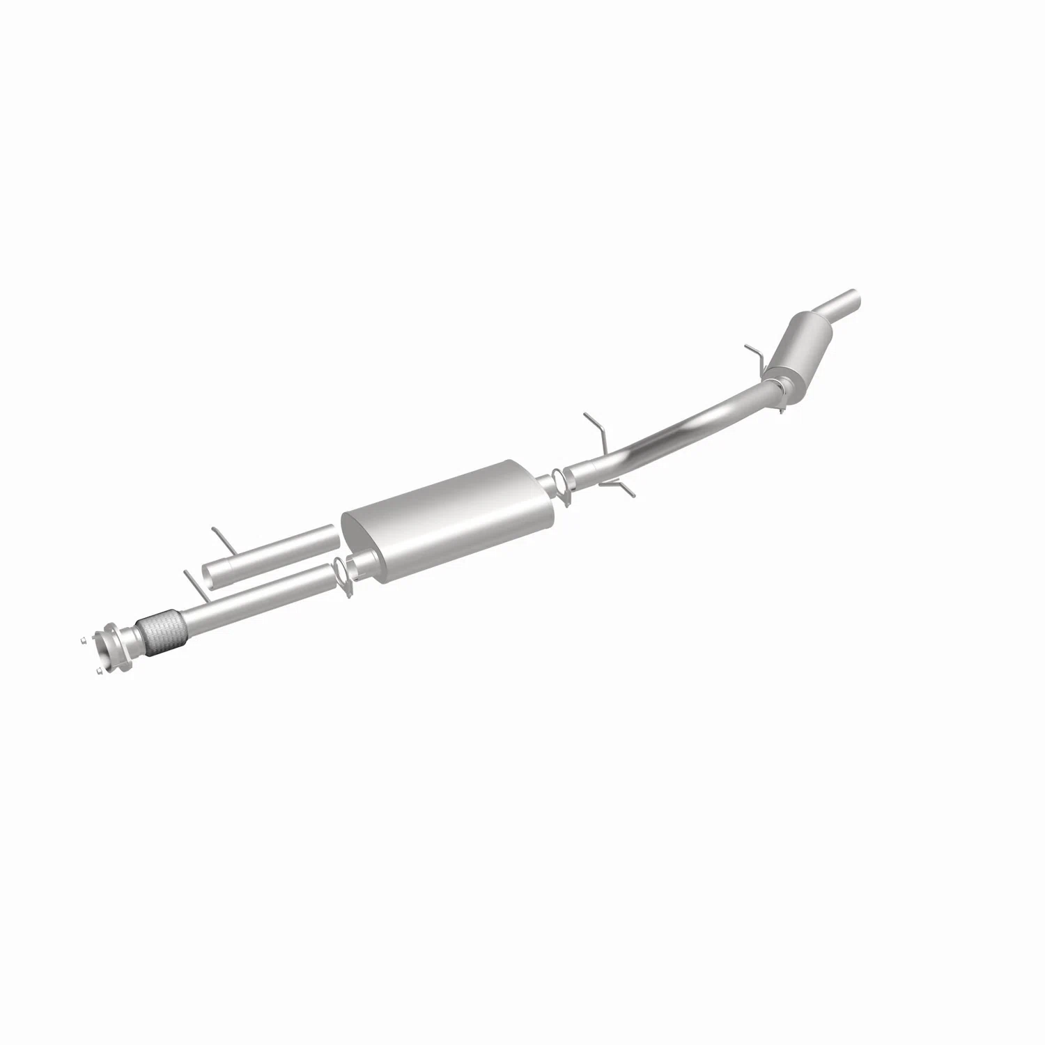 2009-2010 Chevrolet Silverado 1500 Direct-Fit Replacement Exhaust System 6.2L 106-0519